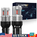 2X AUXITO Super Red LED Brake Stop Turn Signal Tail Light Bulbs 7443 7444 7440 H