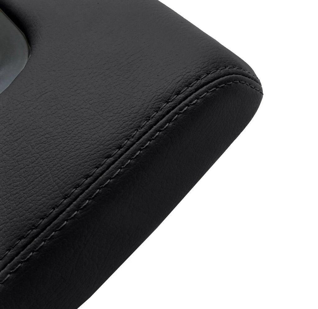 Center Bench Lid Armrest Cover for GMC Sierra (2014–2019) Black