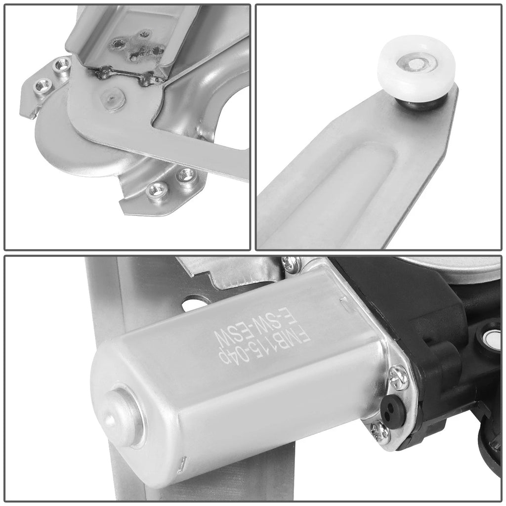 Electric Rear Left Window Regulator w/ Motor for Toyota Corolla (2003–2008)