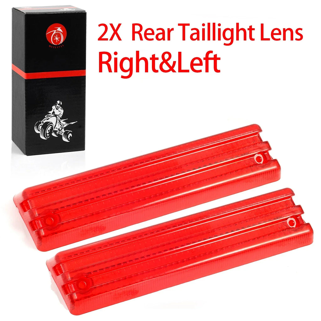 2 x Taillight Lens Kit Rear Right&Left for Honda ATC BIG RED 250ES (1985–1987)