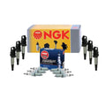 Set of 6 NGK Ignition Coils & Iridium IX Spark Plugs for BMW 3.0L V6