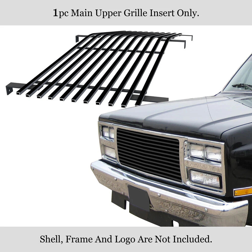 Stainless Black Billet Grille Insert for GMC Sierra/Yukon (1988-1993)