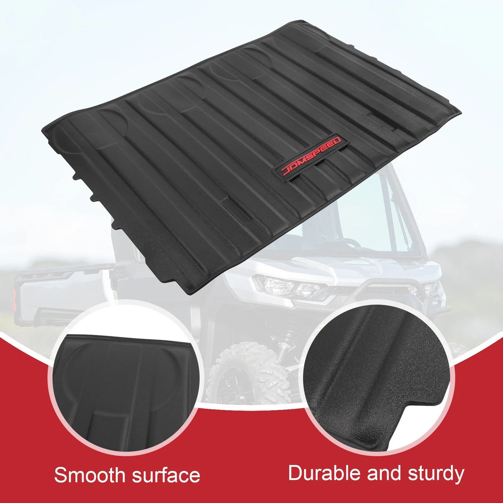 Black Bed Mat for Can-Am Defender (2016-2025) All-Weather