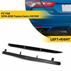 2X Rear Bumper Lower Molding Trim for Toyota Camry SE XSE
