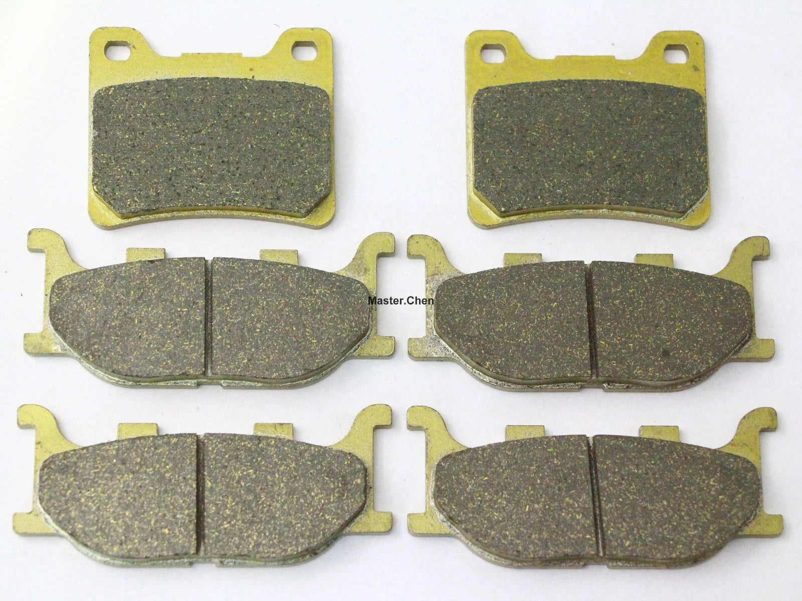 Front & Rear Brake Pads for Yamaha XVS 1100 A Dragstar Classic (2000–2007)