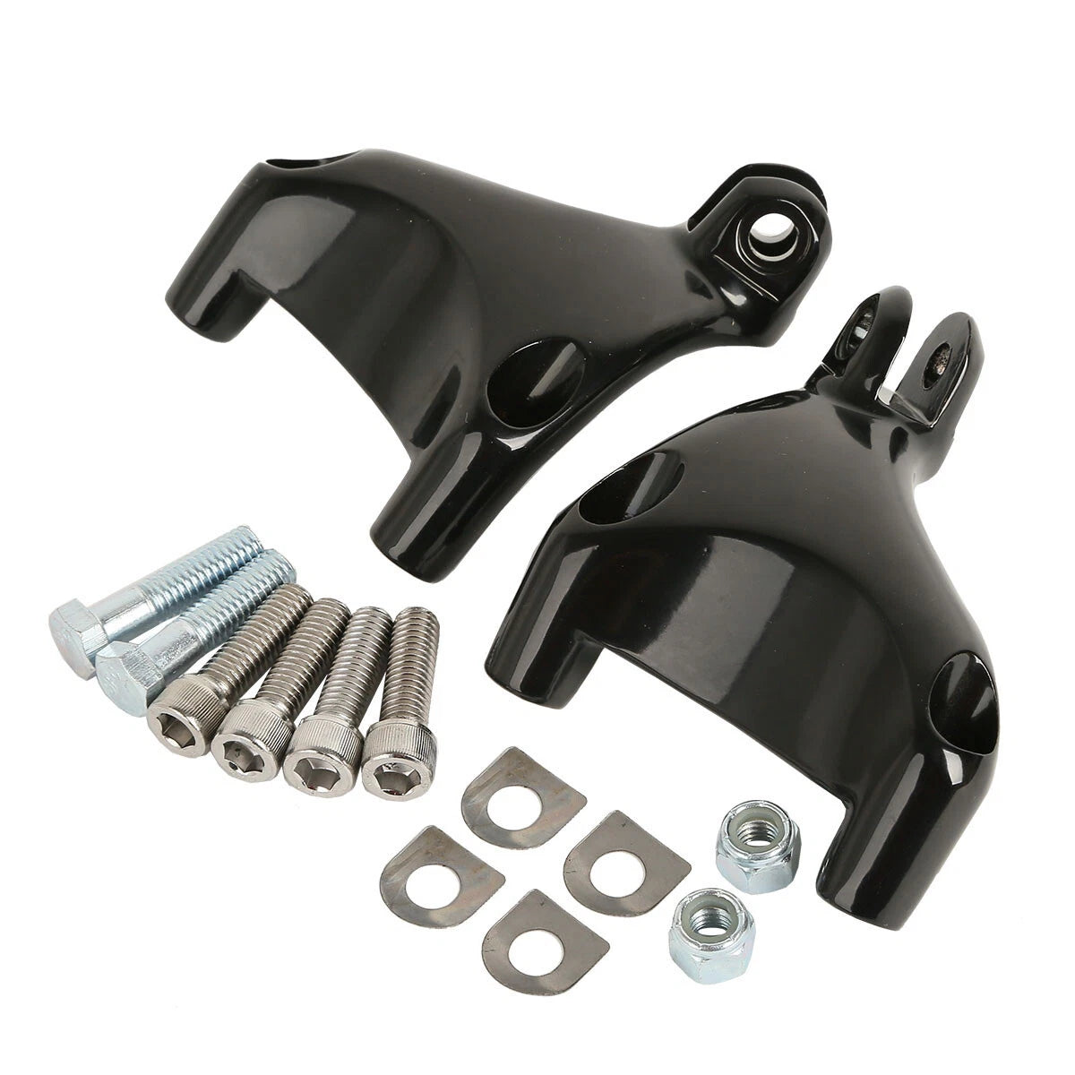 Passenger Rear Foot Pegs Mount Kit for Harley Sportster XL (2004–2013)