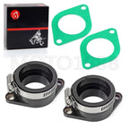 Carb Mounting Boots Intake Boot Clamp for HONDA CB360G CB360T CB360 (1973–1976)