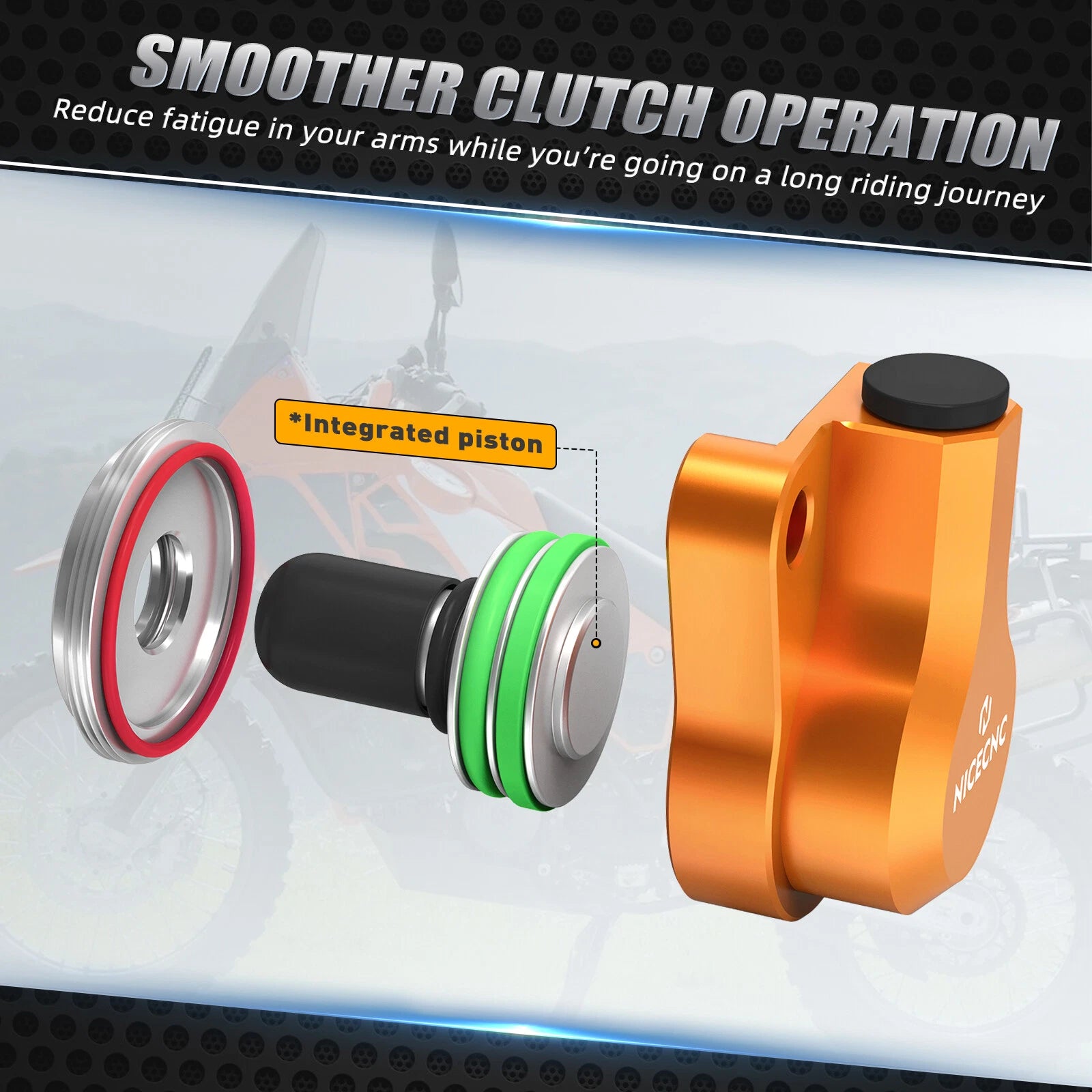 NICECNC Aluminum Clutch Slave Cylinder for KTM 1290 Super Adventure (2015–2023)
