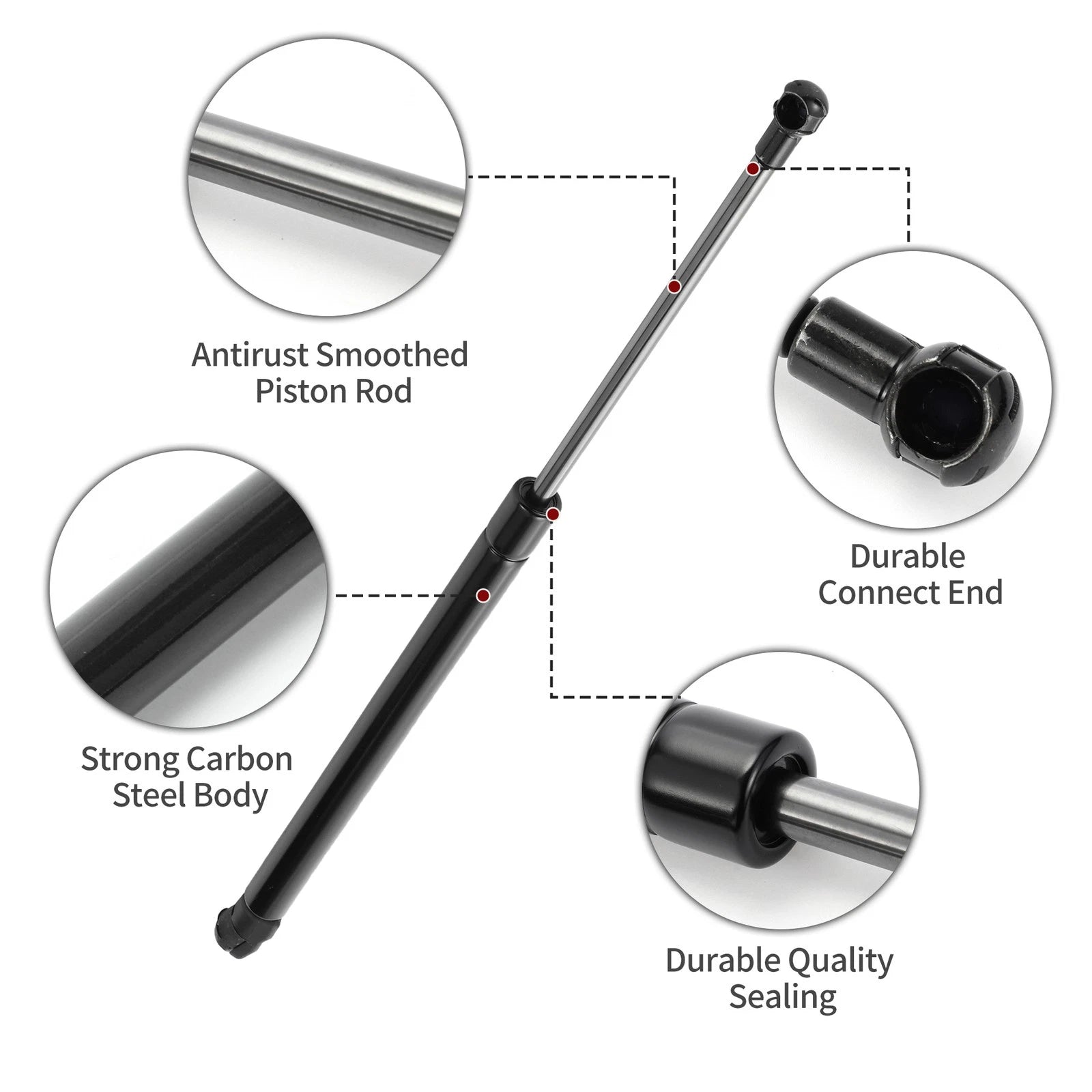 2X Rear Hatch Lift Supports for Toyota Matrix (2003–2013)