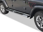 Chrome Nerf Bar Steps for Jeep Wrangler JL (2018–2026)
