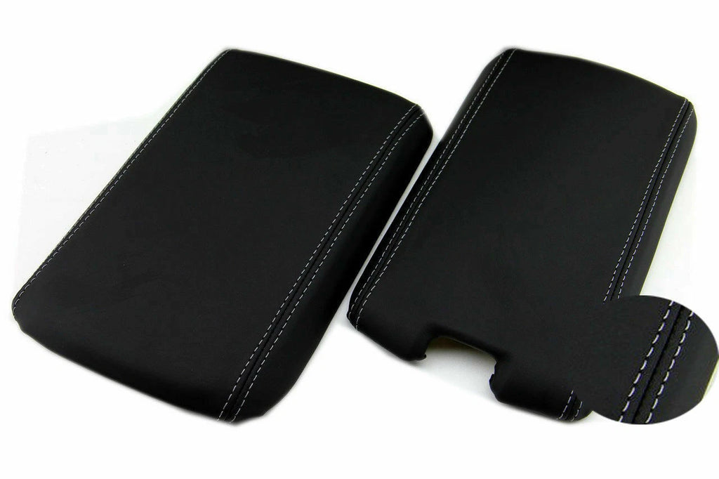 Center Console Lid Armrest for Mazda RX-8 (2004–2008) Black PVC Leather