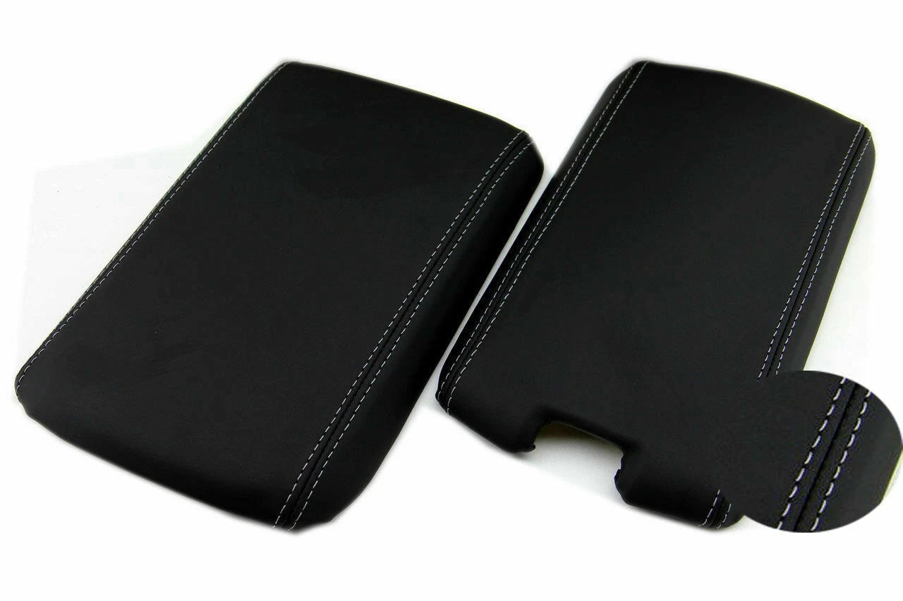 Center Console Lid Armrest for Mazda RX-8 (2004–2008) Black PVC Leather
