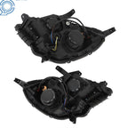 Set of 2 Headlights for Chevy Equinox (2010–2015) Halogen Chrome Housing