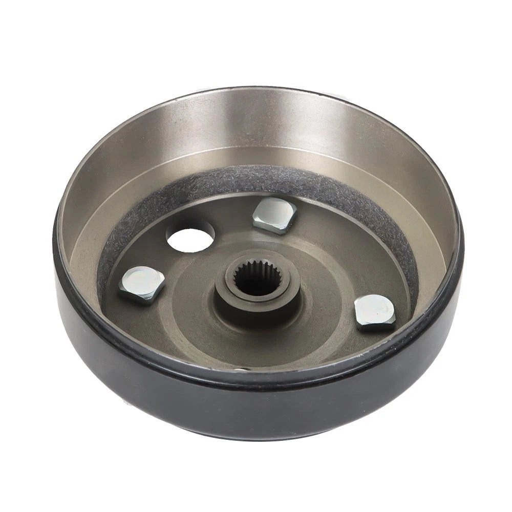 24 Spline Rear Axle and Brake Hub Drum Assembly for EZGO Golf Cart (1982–Present)