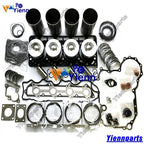 Crankshaft Overhaul Rebuild Kit for Kubota M1004 M95S M105 (V3800 V3800DIT)