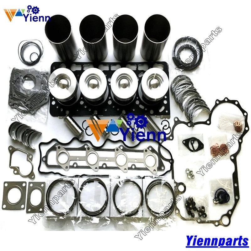 Crankshaft Overhaul Rebuild Kit for Kubota M1004 M95S M105 (V3800 V3800DIT)