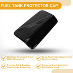 Fuel Tank Door Cap for Mitsubishi L200 (2024–2025) Fuel Filler Flap Cover Black