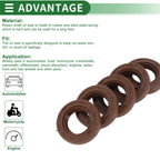 Oil Seal FKM Rubber 18x30x7mm for Various Models (5 Pcs)