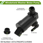 Windshield Washer Pump w/Grommet for Ford Mondeo MK3 (2000–2007) No. 1S7117K624FC