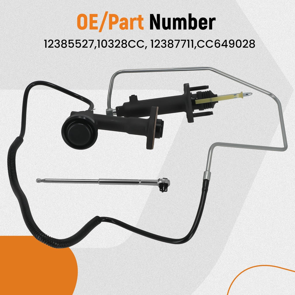Clutch Master and Slave Cylinder Assembly for GMC C1500 C2500 (1992-1995)