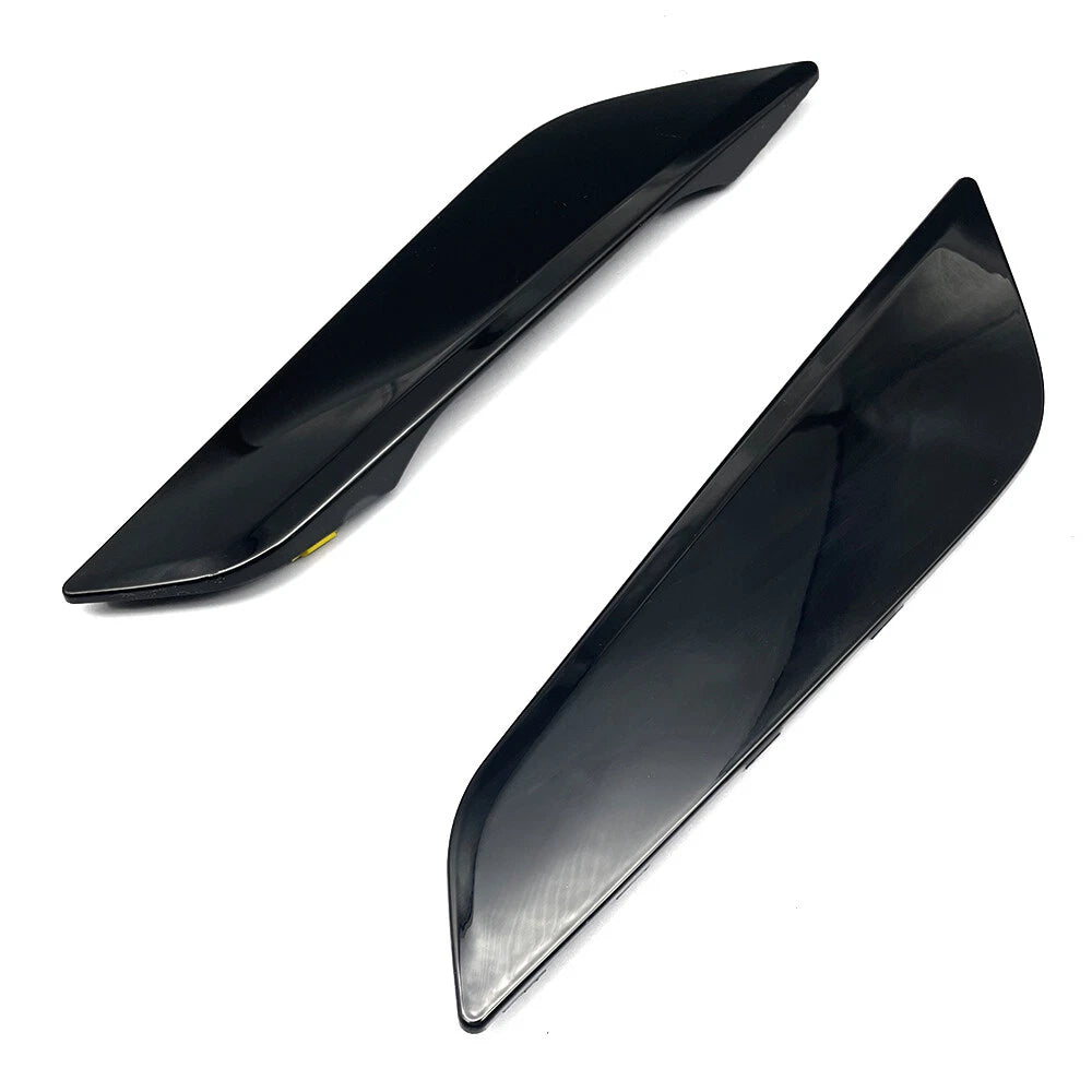 Pair Gloss Black Fender Duct Trim for BMW G30 5 Series (2017–2020)