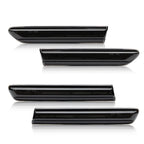 Set of 4 Smoke Lens White LED Side Marker Lights for Acura TL (2004–2008)