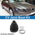 Outer CV Joint Boot Kit with Clamps for Volkswagen Phaeton (2004–2006)