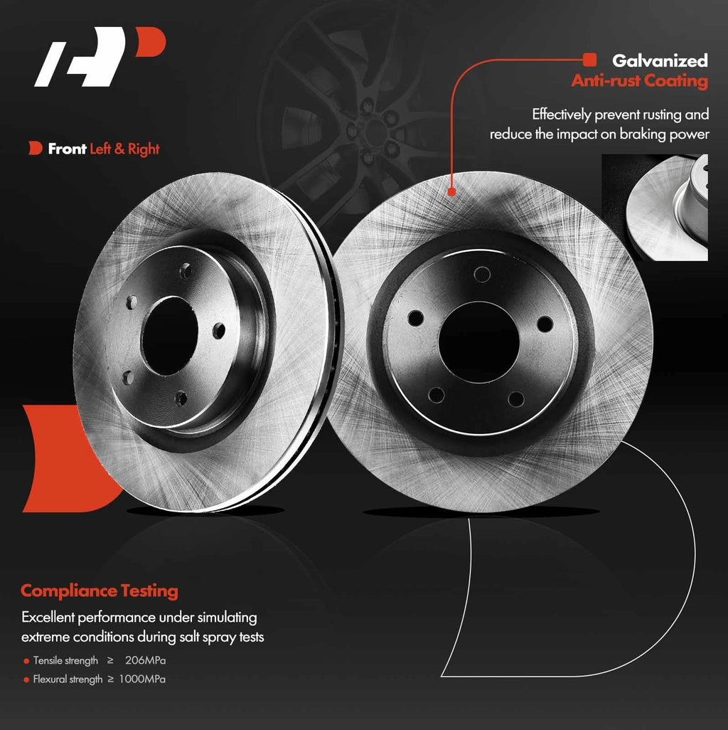 Front Disc Brake Rotors for Nissan Altima (2007-2019)