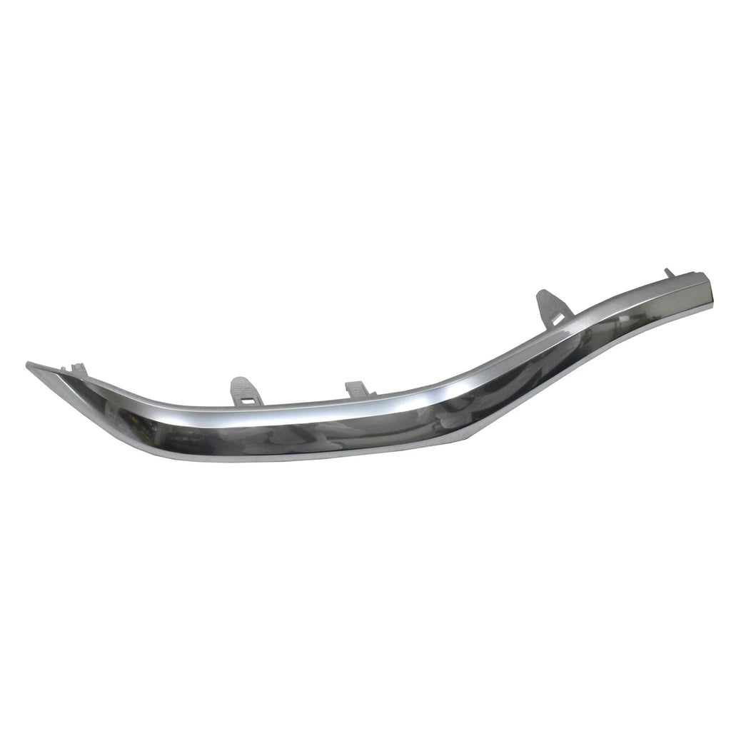 Replacement Satin ABS Plastic Rear Driver Side Bumper Cover Molding