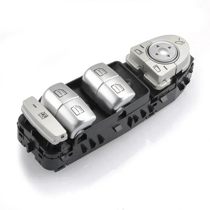 Power Window Switch Black(White Light) for Mercedes W213 E-Class (2016–2023)