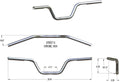 KHROME WERKS Street-X Handlebars for - Chrome 300900