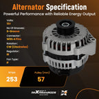 High Output Alternator for Chevy Silverado 1500 2500