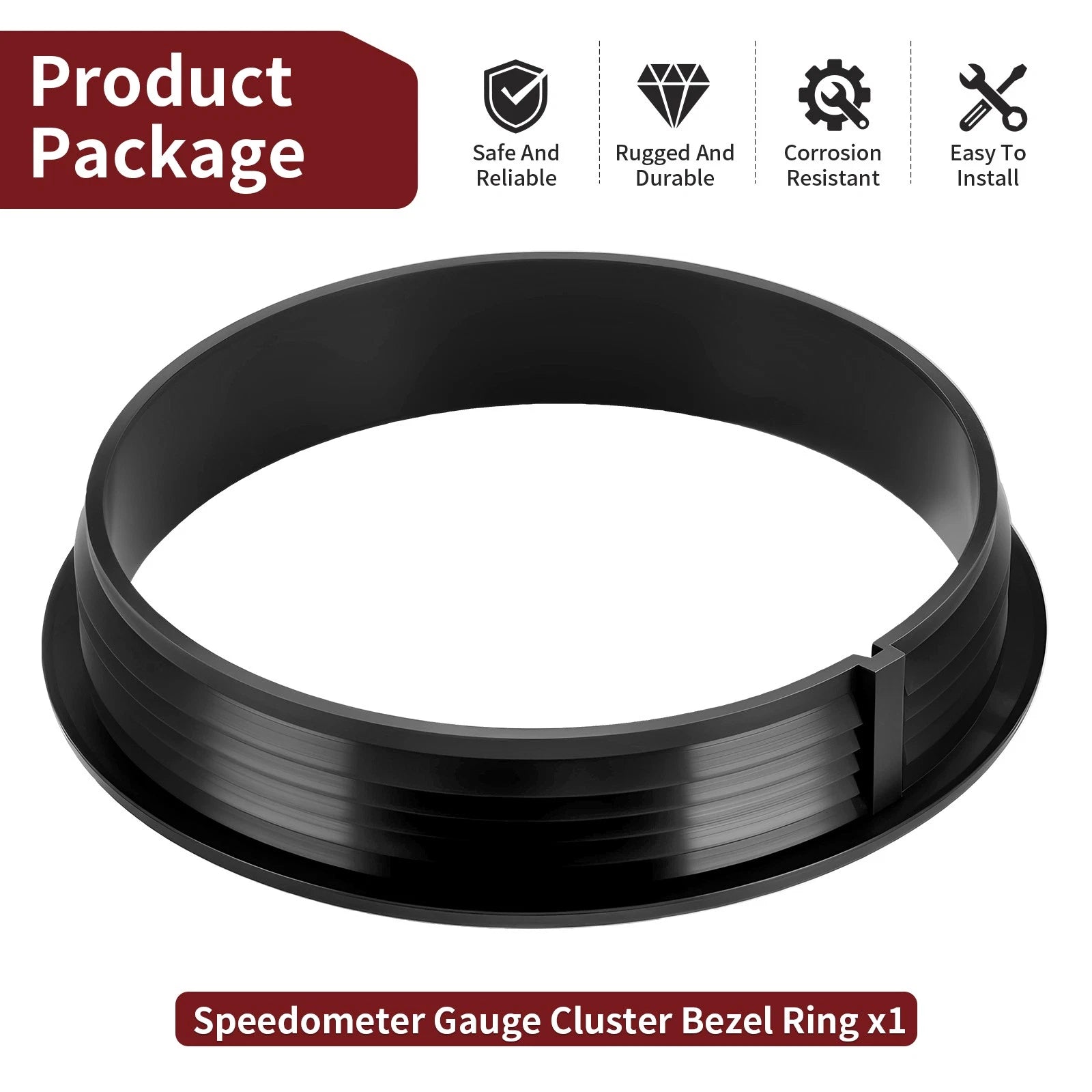 Speedometer Gauge Cluster Bezel Ring 5434380 for Polaris Ranger 700 (2007–2009)