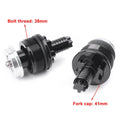 Aluminum Front Fork Shock Absorber Screw Cover for Yamaha YZF-R25/R3 (2014-2023)