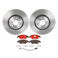 Brembo Front Brake Kit 320mm Disc Rotors & Ceramic Pads for Audi A4 A5 (2009–2020)