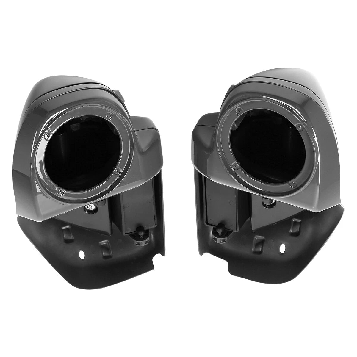 Lower Vented Fairing Speaker Pod for CVO Street Road Glide (2018) Gunship Gray