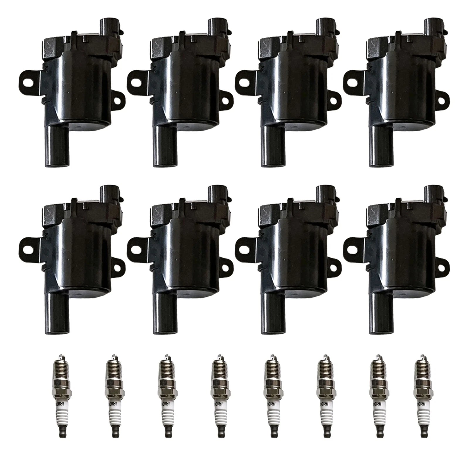 8X Ignition Coil & Iridium Spark Plug for Express 1500 2500 3500 (2003–2023)