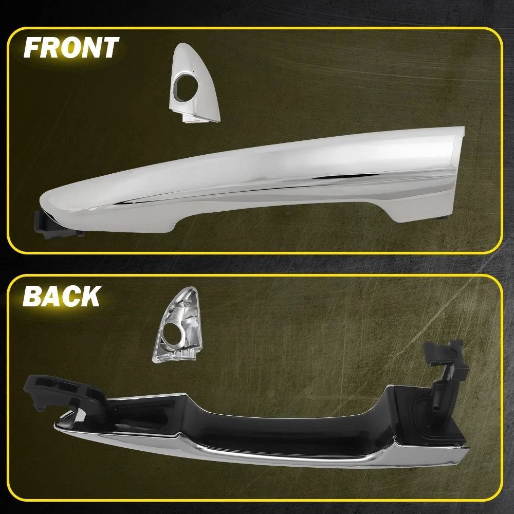 Exterior Door Handle for Hyundai Sonata (2015–2019) Front Driver Side Chrome