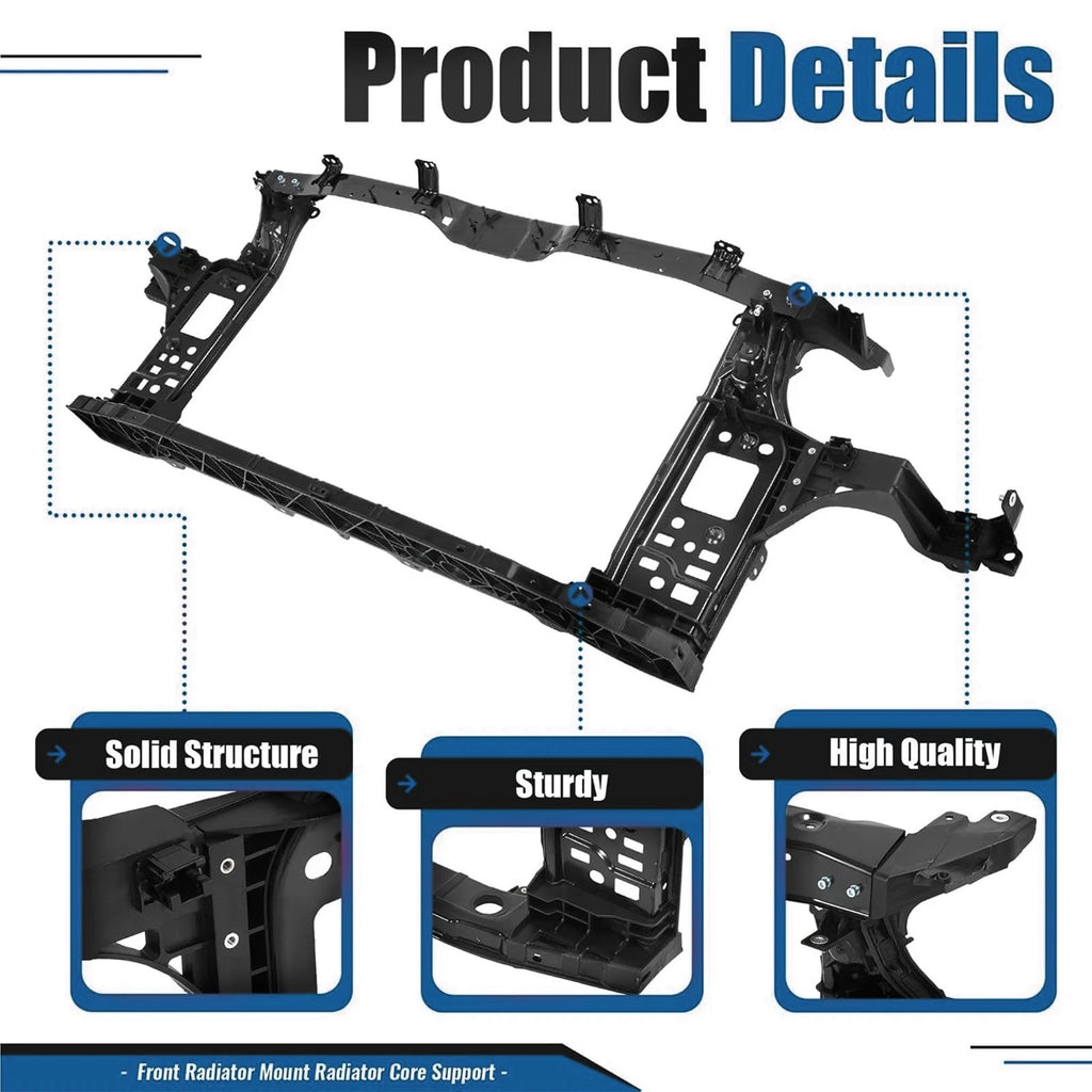 Front Radiator Support Core Assembly for Hyundai Sonata 2.4L/2.0L (2015–2017)