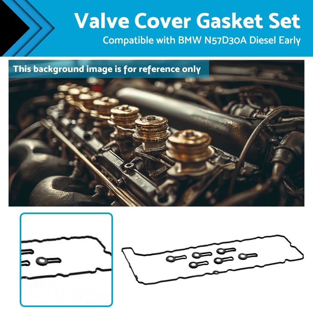 Valve Cover Gasket Set for BMW 3/4/5 Series (2012–2020) N57D30A
