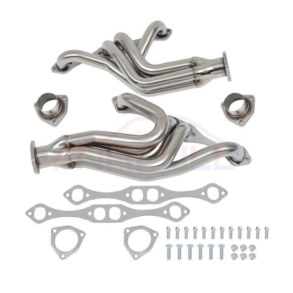 Exhaust Headers for 1955-1957 Small Block Chevy Car 150 210 Bel Air V8 4.6 Stainless
