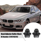 2X Bonnet Hood Adjuster Buffer Block for BMW (No. 51767183752)