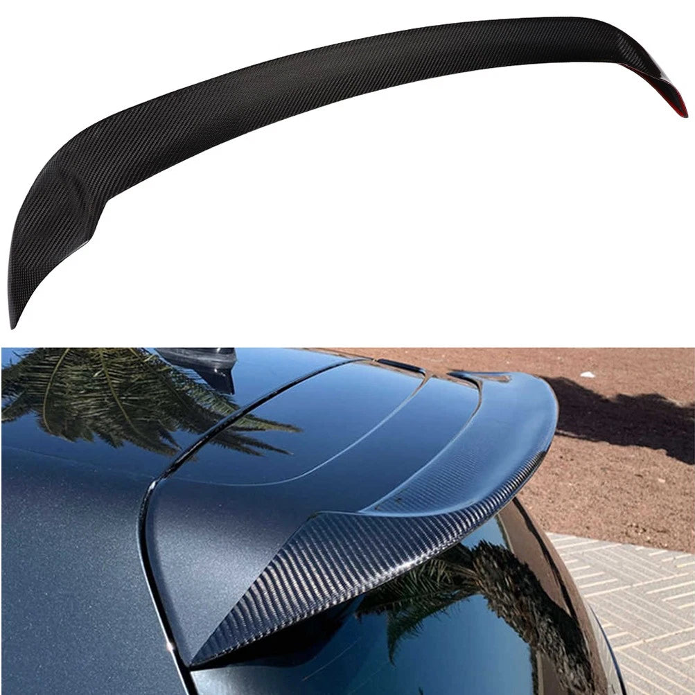 Rear Roof Spoiler Wing for VW Golf 6 GTI (2011–2013) Glossy CF