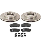 Brake Disc and Pad Kit for Honda Passport (2002) Front RWD