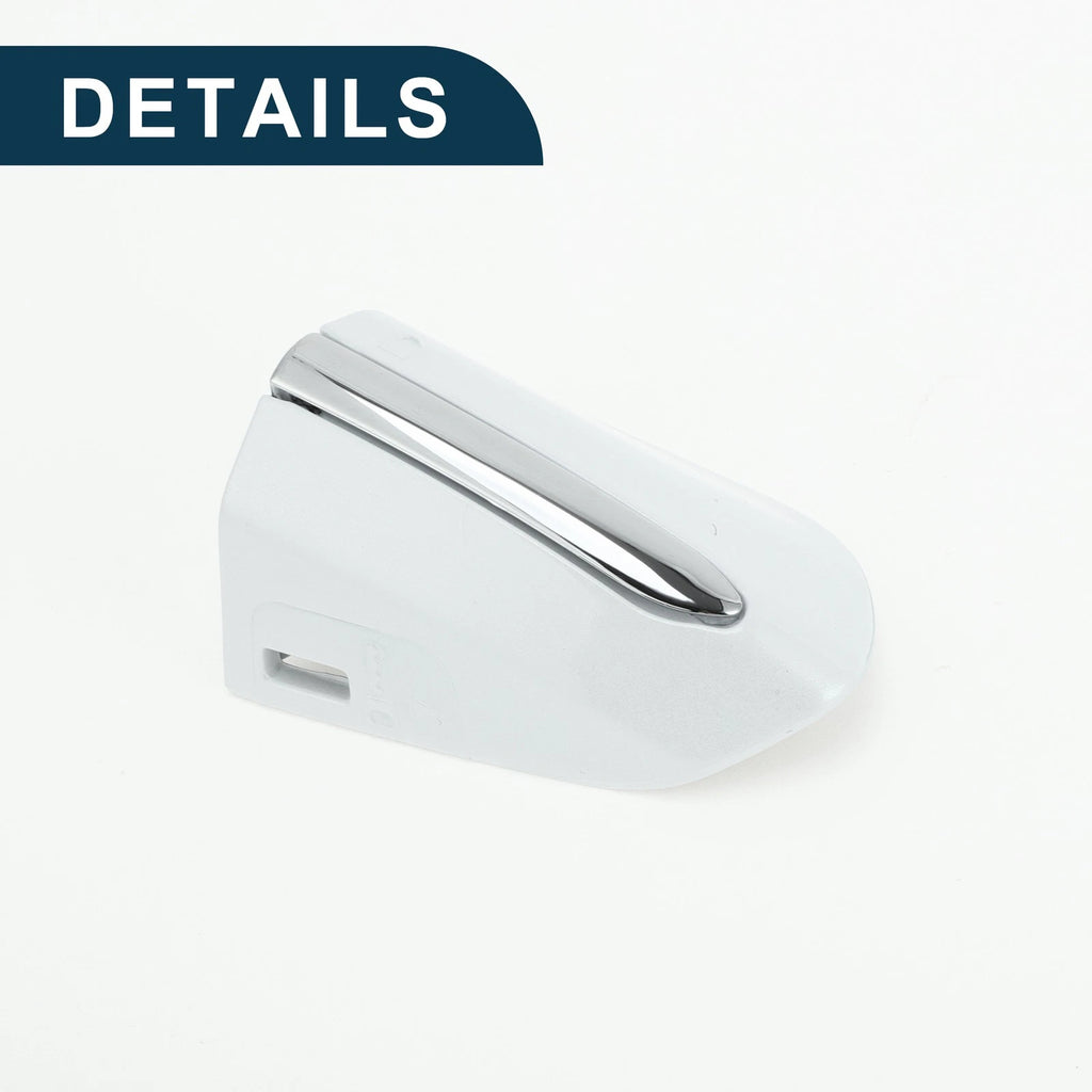 Front Left Door Handle Cover Trim for Ford Mondeo Edge Taurus (2013–2020) White
