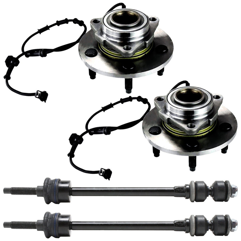 Set of 2 Front Wheel Hubs for Ram Truck