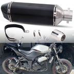 Universal 38mm-51mm Motorcycle Slip-on Exhaust Muffler Tail Pipe with DB Killer