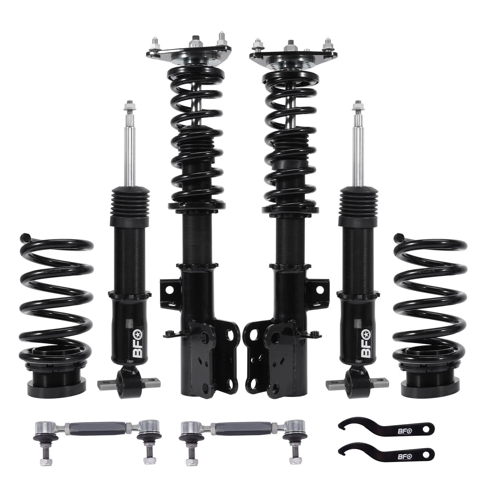 Adjustable Coilovers Shock Struts Kit for Ford Mustang (2015–2023)