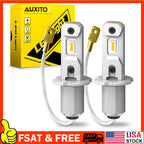 AUXITO H3 Fog Light Bulb for [Make Model]  - Ultra Golden Yellow LED