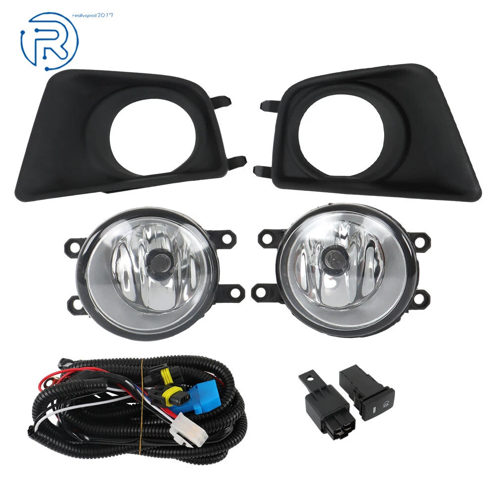 Set of 2 Fog Lights for Toyota Tacoma (2012–2015) - Driver & Passenger Side